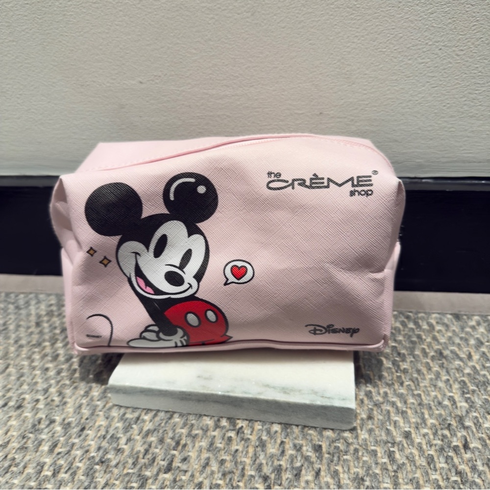 Disney The Crème Shop Minnie & Mickey Mouse Makeup Bag